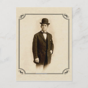 Carte Postale Victorian Gentleman