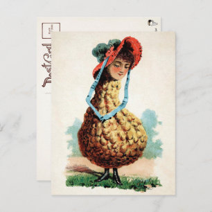 Carte postale Victorian Gourd Girl 