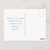 Carte Postale Victorian House Chat Aquarelle Moteur Faire-part (Dos)