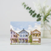 Carte postale Victorian House Row (Debout devant)