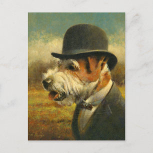 Carte postale Victorian Jack Russell
