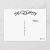 Carte Postale victorian lady cameo style pose postcard (Dos)