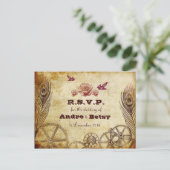 Carte postale Victorian Steampunk RSVP (Debout devant)