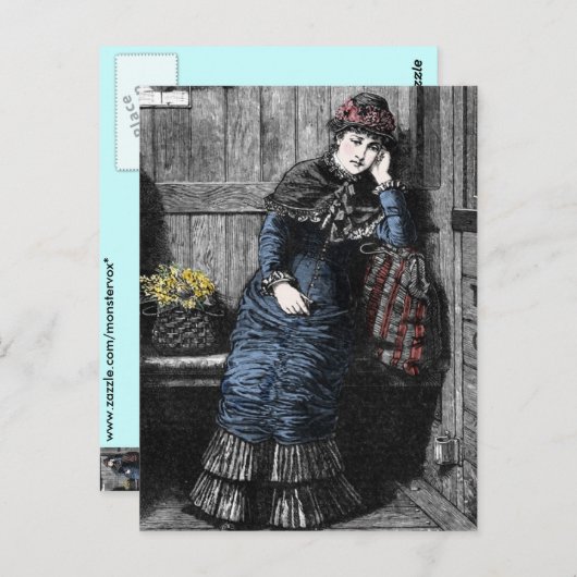 Carte Postale victorien (Devant / Derrière)