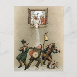 Carte Postale Victorien vintage