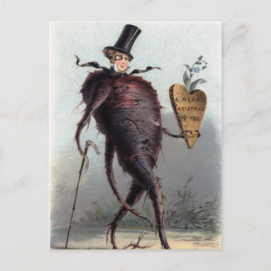 Carte Postale Victorien vintage