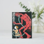 Carte Postale Victorien vintage (Debout devant)