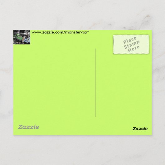 Carte postale victorienne (Dos)