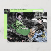 Carte postale victorienne (Devant / Derrière)