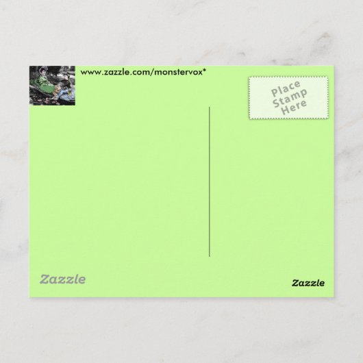 Carte postale victorienne (Dos)