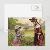 Carte postale victorienne (Devant / Derrière)