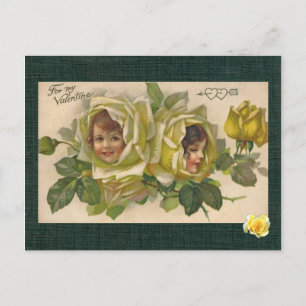 Carte postale victorienne de la Saint-Valentin 2 f