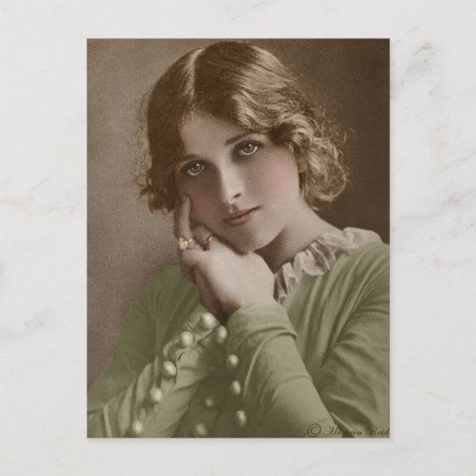 Carte postale victorienne édouardienne Sepia teint (Devant)