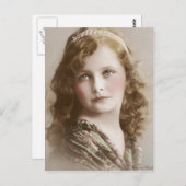 Carte postale victorienne édouardienne Sepia teint (Devant / Derrière)