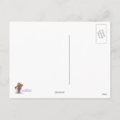 Carte postale victorienne Nosegay Valentine (Dos)