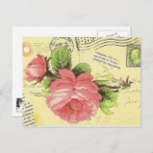 Carte postale victorienne vintage (Devant / Derrière)