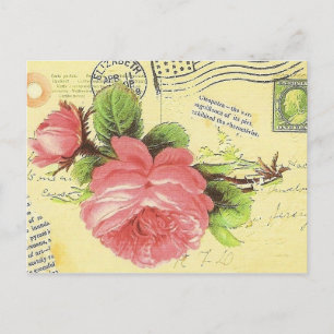 Carte postale victorienne vintage