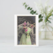 Carte postale victorienne vintage (Debout devant)