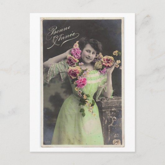 Carte postale victorienne vintage (Devant)