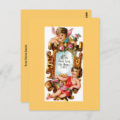 Carte postale victorienne vintage (Devant / Derrière)