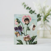 Carte postale victorienne vintage (Debout devant)