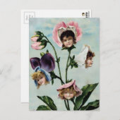 Carte postale victorienne vintage (Devant / Derrière)