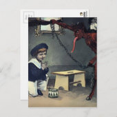 Carte postale victorienne vintage (Devant / Derrière)