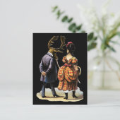 Carte Postale Victorienne vintage Odd (Debout devant)