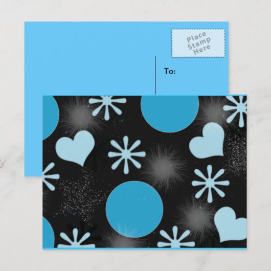 Carte postale vide (Devant / Derrière)