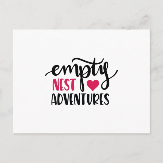 Carte Postale Vide aventure d'amour de nid (Devant)