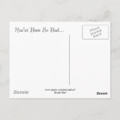 Carte postale vide de nid (Dos)