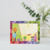 Carte Postale Vide de village doux (Debout devant)