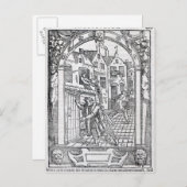 Carte Postale Vider les pots de chambre (Devant / Derrière)