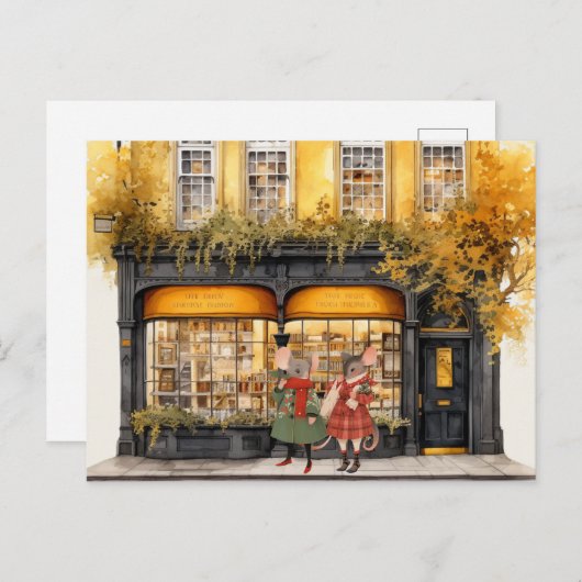 Carte Postale Vie à Mice Town - Fille Day Out (Devant / Derrière)