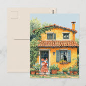 Carte Postale Vie à Mice Town Series - Vacances d'été (Devant / Derrière)