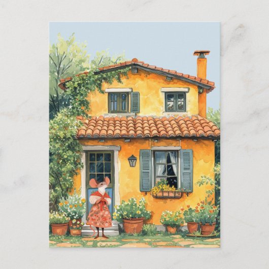 Carte Postale Vie à Mice Town Series - Vacances d'été (Devant)