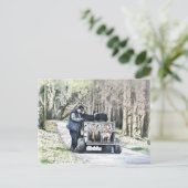 CARTE POSTALE VIE AGRICOLE (Debout devant)