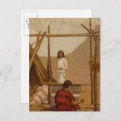 Carte Postale Vie autochtone, Navajo (Devant / Derrière)