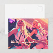 Carte Postale Vie club Rave City (Devant / Derrière)