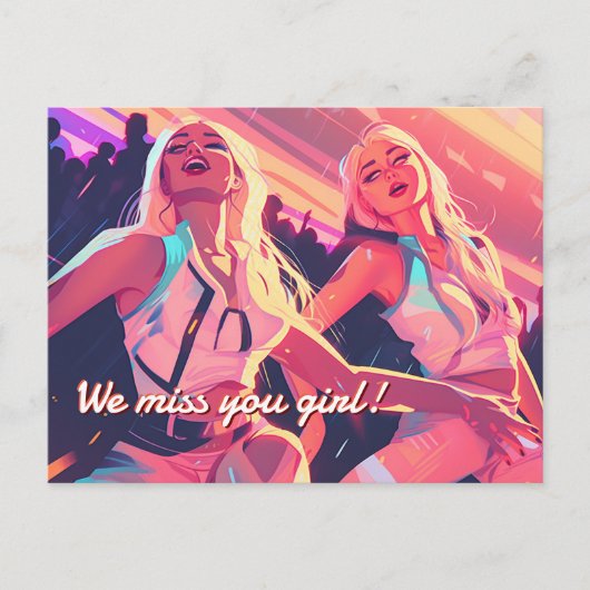 Carte Postale Vie club Rave City (Devant)