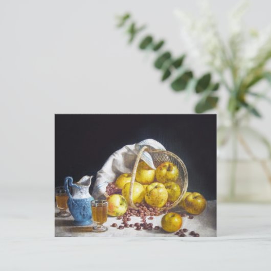 Carte Postale Vie continue avec les pommes (Debout devant)