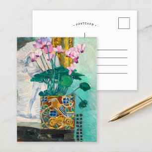 Carte Postale Vie continue de fleurs Koloman Moser