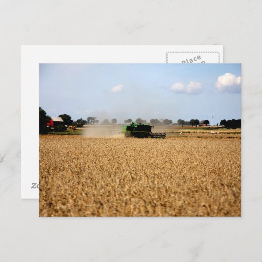 Carte Postale Vie dans le pays (Devant / Derrière)