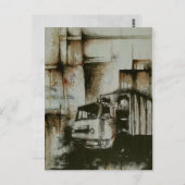 Carte Postale Vie de camion (Devant / Derrière)