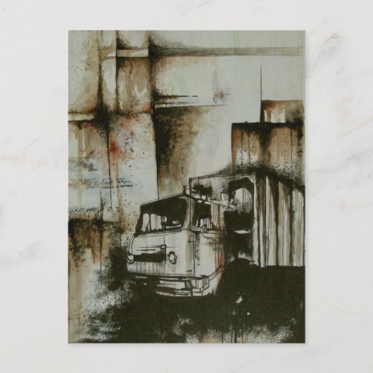 Carte Postale Vie de camion (Devant)