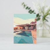 CARTE POSTALE VIE DE DÉSERT #3 (Debout devant)