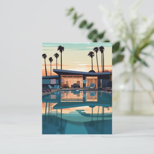 CARTE POSTALE VIE DE DÉSERT #5 (Debout devant)