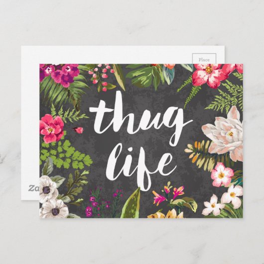 Carte Postale Vie de pouce (Devant / Derrière)