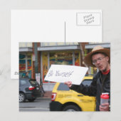 Carte Postale Vie de rue (Devant / Derrière)