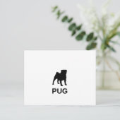 Carte Postale vie de silo de pug (Debout devant)